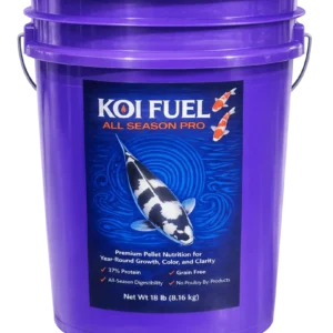 Koi Fuel All Season Pro – 18 lb Premium Koi Feed - 5mm Pellets